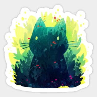 Forest Cat Sticker